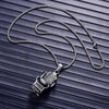 Retro Chair Shape Pendant Necklace Men's Women's Necklace Metal Sliding Chair Pendant Accessories Party Jewelry