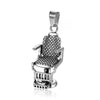 Retro Chair Shape Pendant Necklace Men's Women's Necklace Metal Sliding Chair Pendant Accessories Party Jewelry