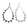 Rivets Chokers Punk Goth Handmade CCB Material Choker Necklace  Spike Rivet Necklace Rock Gothic Chokers