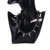 Rivets Chokers Punk Goth Handmade CCB Material Choker Necklace  Spike Rivet Necklace Rock Gothic Chokers