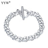 New Silver Jewelry Bead Bracelet Pendant Bracelets For Women Fashion Plated Silver Bracelets Fine Jewelry
