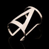 Statement Bangle &amp; Bracelet Gold Plating charm punk hip-hop bracelets shoulders for women