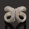 Statement Bangle &amp; Bracelet Gold Plating charm punk hip-hop bracelets shoulders for women