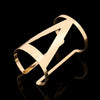 Statement Bangle &amp; Bracelet Gold Plating charm punk hip-hop bracelets shoulders for women