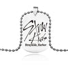 Stray Kids Member Birthday Signature Pendant Stainless Steel Necklace Accessories For Men Women Birthday Gift