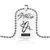 Stray Kids Member Birthday Signature Pendant Stainless Steel Necklace Accessories For Men Women Birthday Gift