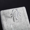 Street 925 Sterling Silver fine Scorpion Rings For Women  Party Gifts Charms wedding accessories Popular Jewelry