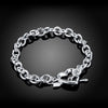 Street 925 sterling silver arrow heart Bracelets for women friend Wedding party Jewelry Couple gifts
