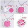 Style Retro Elephant Pattern Pendant Necklace Round Metal Pendant Openable Perfume Smell Necklace Pendant Retro Jewelry