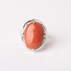 Stylish Silver Plated Oval Mix-Crystal Stone Resizable Quartz Clear Crystal Ring  Jewelry Ring 1PCS