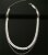 Summer Women's Neckchain Fishbone Clavicle Chain Simple Sequin Short Necklace Beach Body Chain Girl's Gift Party
