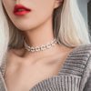 Sweet Naive and Romantic Necklaces For Women Korean Style Vintage Pearl Clavicle Chain Trendy String Beaded Bohemian Jewelry