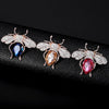 Tendency Insect Series Brooch For Women Delicate Design Little Bee Crystal Rhinestone Pin Brooches Jewelry Gift 2022