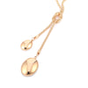 Tendency Tie Crystal Pendant Necklace With Gold Rhinestone Decorated For Women Lucky Jewelry Female Gift 2022