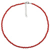 Trend 4mm Choker  Bohemia Short Necklace Hand Beaded Color Bead Necklace
