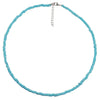 Trend 4mm Choker  Bohemia Short Necklace Hand Beaded Color Bead Necklace