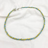 Trend 4mm Choker Bohemia Short Necklace Hand Beaded Colorlful Female Necklace For Party Beach Jewlery