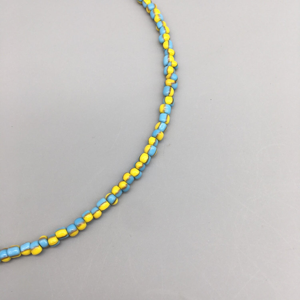 Trend 4mm Choker Bohemia Short Necklace Hand Beaded Colorlful Female Necklace For Party Beach Jewlery