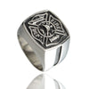 Trendy American Firefighter Ring Men's Ring Metal Silver Plated Ring Accessories Party Jewelry