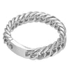 Trendy Cuban Chain Bracelet Men's Bracelet Metal Gold-Plated Bolt Chain Bracelet Accessories Party Jewelry