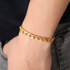 Trendy Cuban Men's Bracelet Lobster Clasp Metal Jewelry Bracelet Accessories Party Jewelry