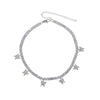 Trendy Cute Small Animal Crystal Butterfly Pendant Necklace Women Silver Color Butterfly Choker Necklace Collar Chain