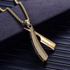 Trendy Haircut Razor Shape Pendant Necklace Men's Necklace Metal Sliding Pendant Accessories Party Jewelry Gift