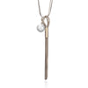Trendy Long Coffee Gold Pendant Necklace For Women Tassel Pearl Chain Sweater Necklaces Wedding Party Jewelry  2022