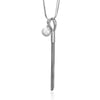 Trendy Long Coffee Gold Pendant Necklace For Women Tassel Pearl Chain Sweater Necklaces Wedding Party Jewelry  2022