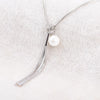Trendy Long Coffee Gold Pendant Necklace For Women Tassel Pearl Chain Sweater Necklaces Wedding Party Jewelry  2022