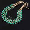 Trendy Necklaces Pendants Link Chain Collar Long Plated Enamel Statement Bling & Necklace Women Jewelry N233