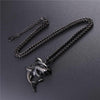 Trendy Shark Pendant Necklace Men's Necklace Metal Animal Pendant Accessories Party Jewelry Three Colors