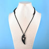 Trendy Spiked Horn Shape Pendant Necklace Men's Necklace Metal Pendant Accessory Party Jewelry