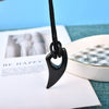 Trendy Spiked Horn Shape Pendant Necklace Men's Necklace Metal Pendant Accessory Party Jewelry