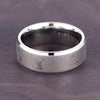 Trendy Stainless Steel Animal Deer Head Deer Footprint Pattern Ring Men's Ring Metal Frosted Ring Accessories Party Jewelry