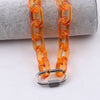 Trendy Transparent Acrylic Chain Choker Necklace For Women Men Plastic Clear Link Chains Collar Necklaces Punk Party Jewelry