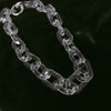 Trendy Transparent Acrylic Chain Choker Necklace For Women Men Plastic Clear Link Chains Collar Necklaces Punk Party Jewelry