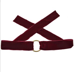 Trendy Velvet Choker Necklaces for Women Boho Wide Ribbon Vintage Green Wine Blue Black Collar Choker Necklace Birthday Gift