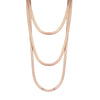 Trendy three Layers Long Chains Sweater Necklace Mix Color stainless steel Necklace Female Collier Jewelry Gift 2022