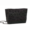 Women Chain Shoulder Bag Luminous sac Bao Bag Geometry Messenger Bags Plain Folding Crossbody Bags Clutch bolso