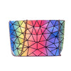Women Chain Shoulder Bag Luminous sac Bao Bag Geometry Messenger Bags Plain Folding Crossbody Bags Clutch bolso