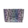 Women Chain Shoulder Bag Luminous sac Bao Bag Geometry Messenger Bags Plain Folding Crossbody Bags Clutch bolso