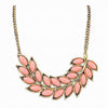 New Women Fashion Black Pink Big Leaf Choker Necklace Exquisite Exaggerated Necklaces & Pendants Bib Statement Necklaces