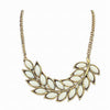 New Women Fashion Black Pink Big Leaf Choker Necklace Exquisite Exaggerated Necklaces & Pendants Bib Statement Necklaces