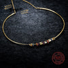 Women's Zircon 925 Silver Necklace Boss Chain   Tribe Monaco Exquisite Jewelry Gift