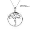 New arrival 925 Sterling Silver aestheticism Chain Necklace fine Jewelry silver colour Botany Goddess of life Necklaces Pendants