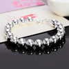 charms 925 sterling silver classic 10MM Beads Bracelet for man woman party wedding accessories gifts fine jewelry