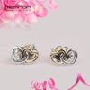 New earrings 925 Sterling Silver hearts Stud Earrings for women silver earings brinco fine jewelry Jewy   ER001