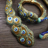 exaggerated peacock  retro necklace Women's  jewelry accessories