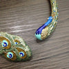 exaggerated peacock  retro necklace Women's  jewelry accessories